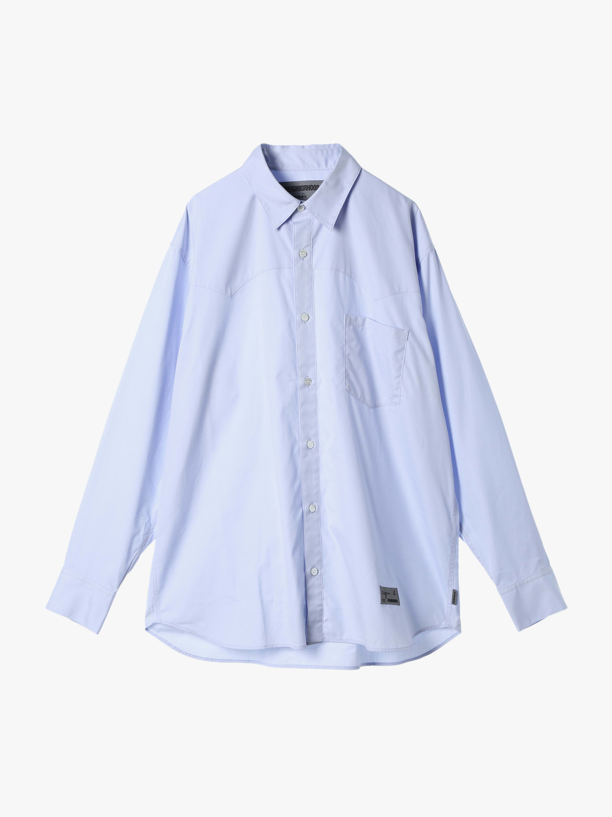 HOMME メンズ agnes b. x NH ウェスタンシャツ ネイビー