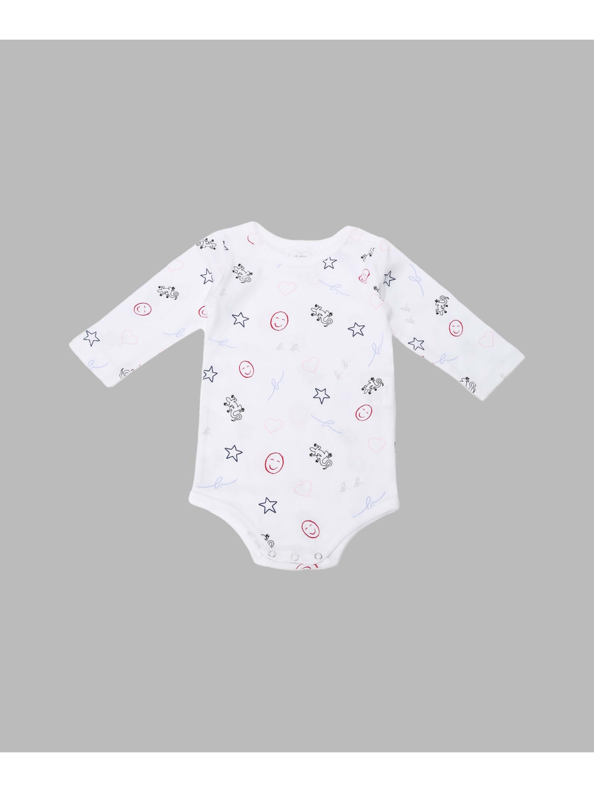 ENFANT ベビー WEB限定 ベビーギフトセット 長袖ボディ・ボネ・スタイ・哺乳瓶 4点セット ホワイト