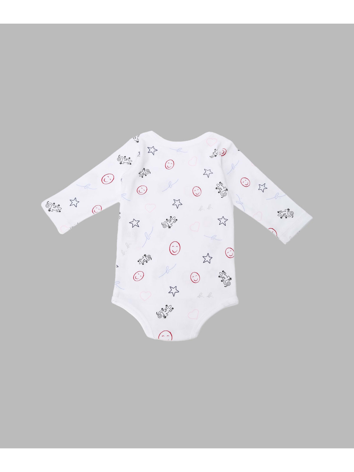 ENFANT ベビー WEB限定 ベビーギフトセット 長袖ボディ・ボネ・スタイ・哺乳瓶 4点セット ホワイト