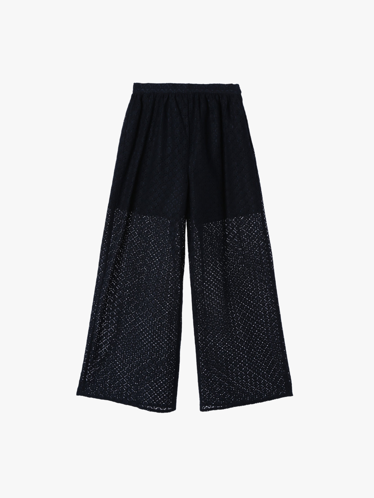 To b. by agnès b. 【Outlet】オプティカルレースパンツ ネイビー