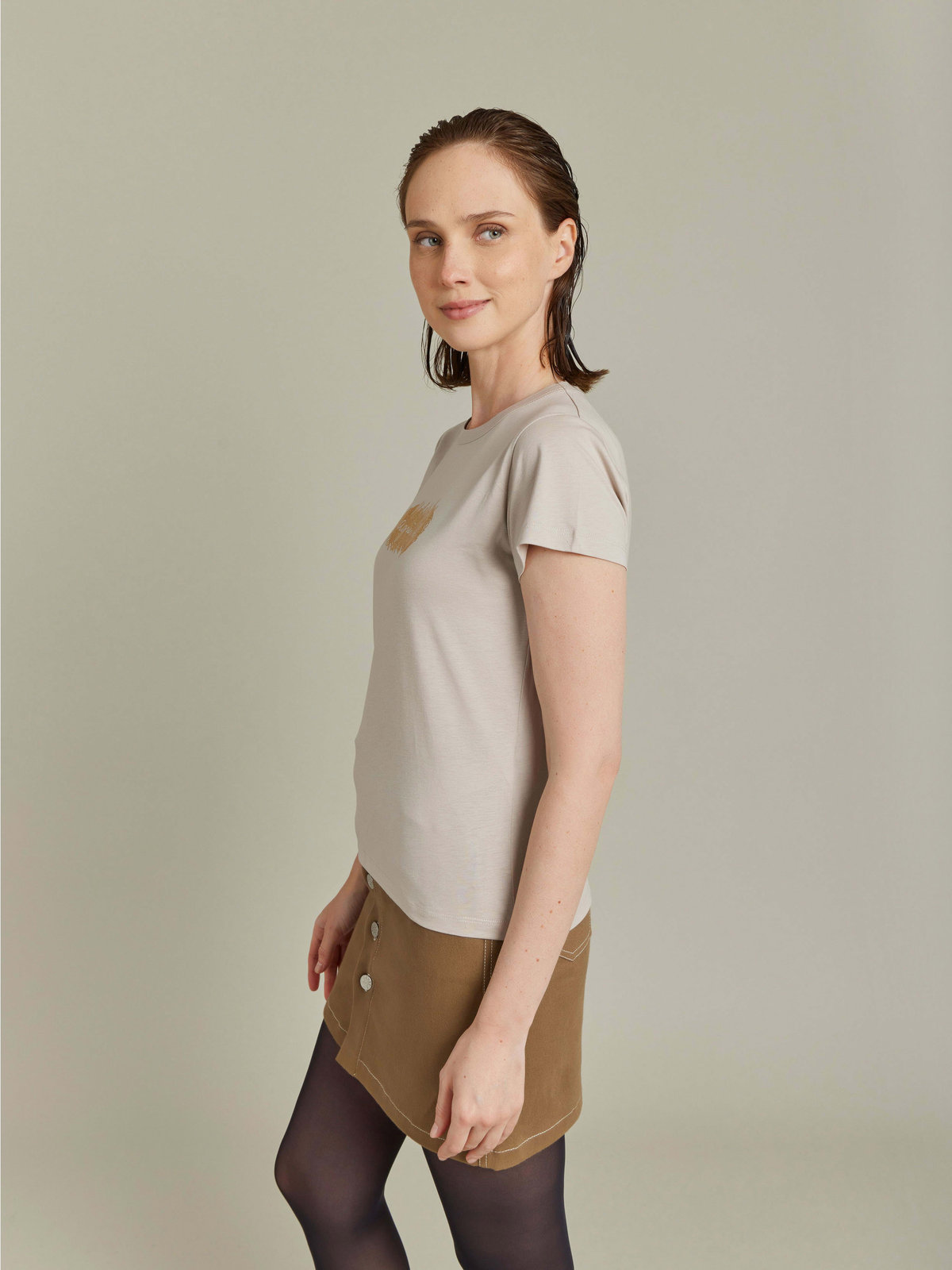 FEMME ウィメンズ 【Outlet】SES2 TS BRANDO Tシャツ グレー系その他