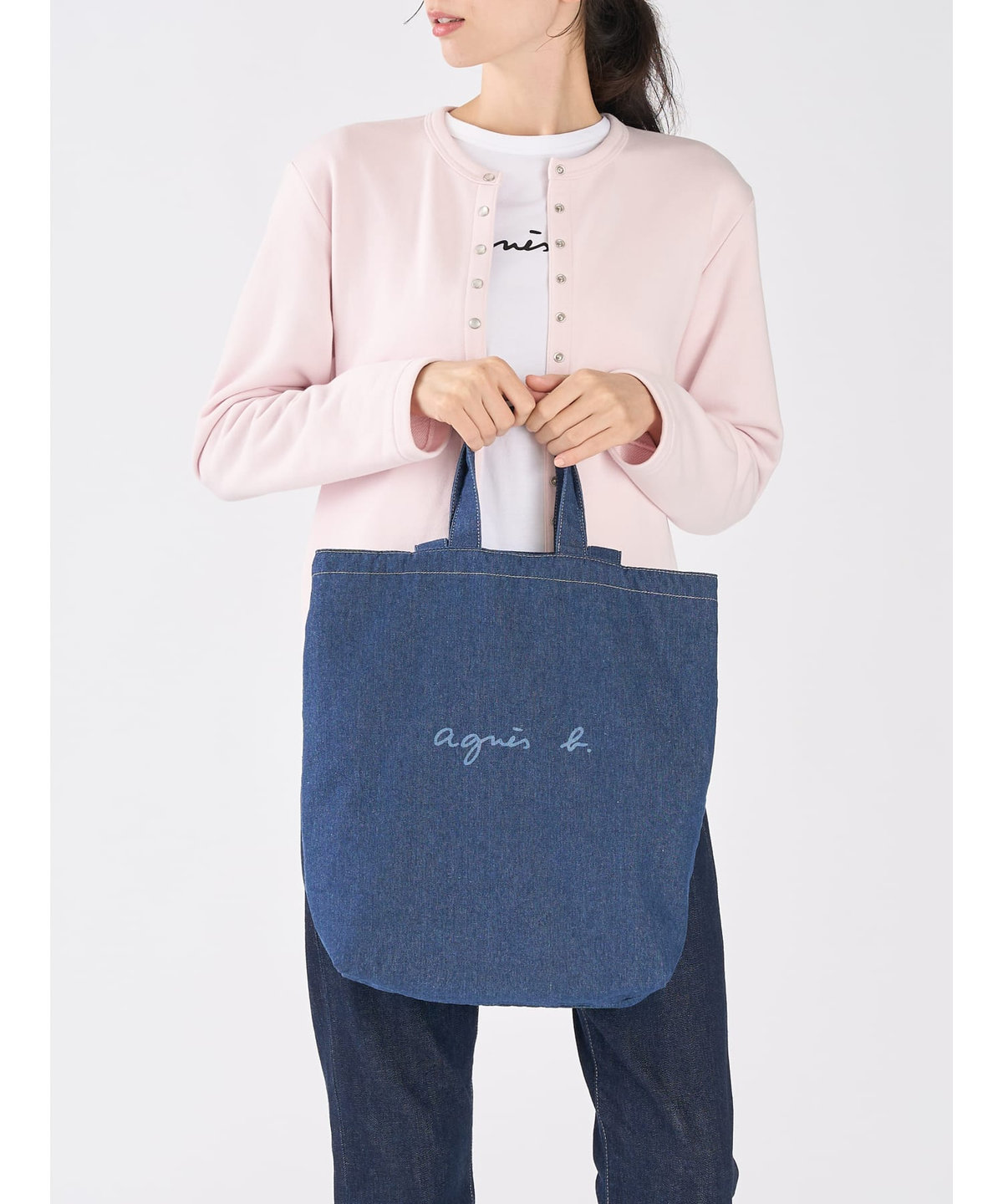 VOYAGE ウィメンズ バッグ＆ウォレット デニム 2way トートバッグ "Paulette" YAS18A-01 ブルー