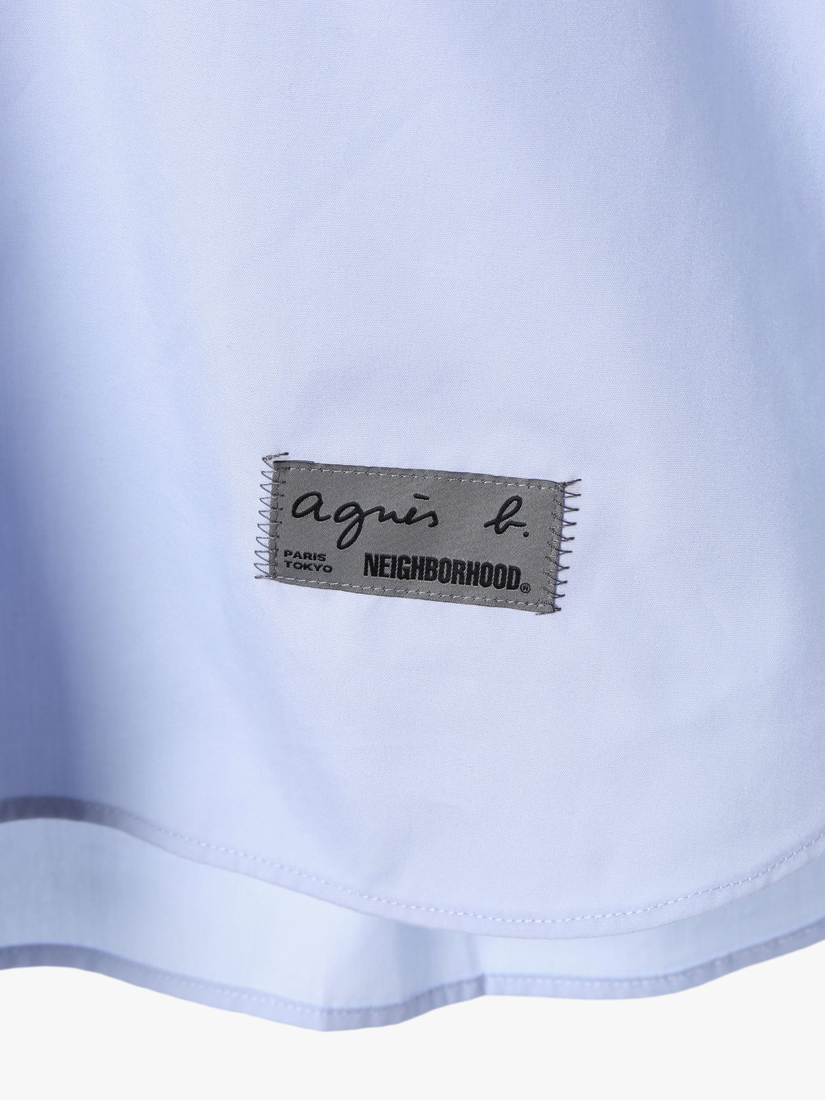 HOMME メンズ agnes b. x NH ウェスタンシャツ ネイビー