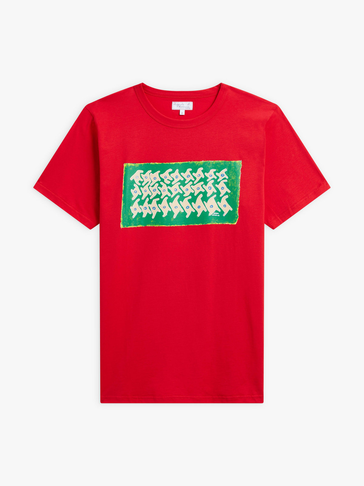 HOMME メンズ 【Outlet】SEM0 TS BRANDO MC アーティスト Tシャツ レッド