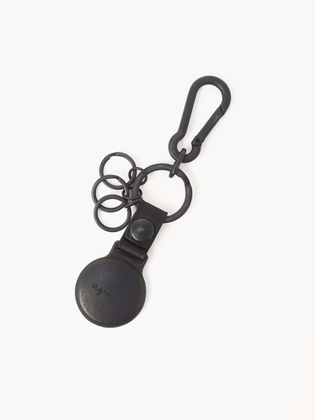 VOYAGE メンズ バッグ＆ウォレット  Airtagキーホルダー VAH09-01 ブラック