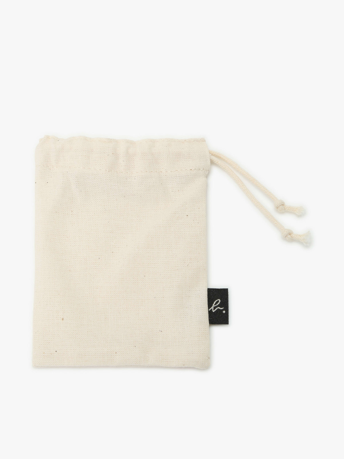 HOMME メンズ ”b.”ロゴ カーフスキンレザー ブレスレット ブラック