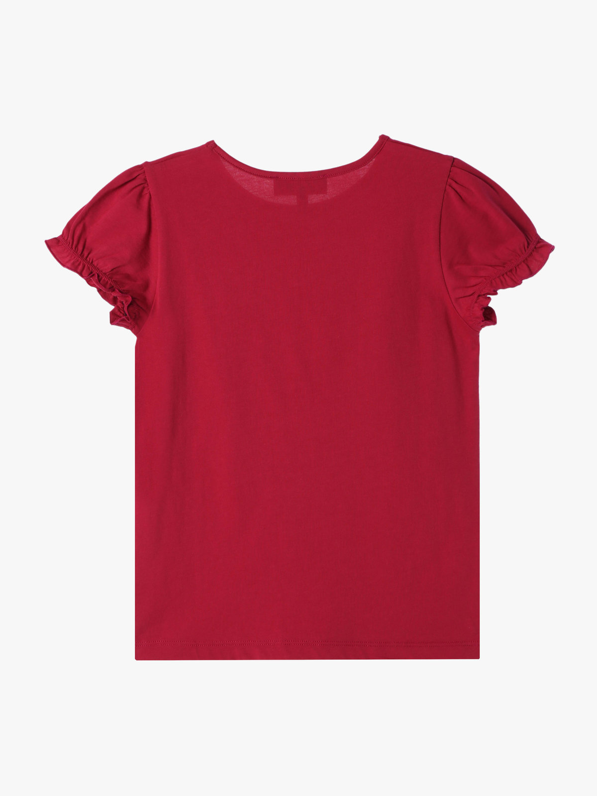ENFANT ガールズ キッズ ハートプリント コットン 半袖 Tシャツ レッド系その他