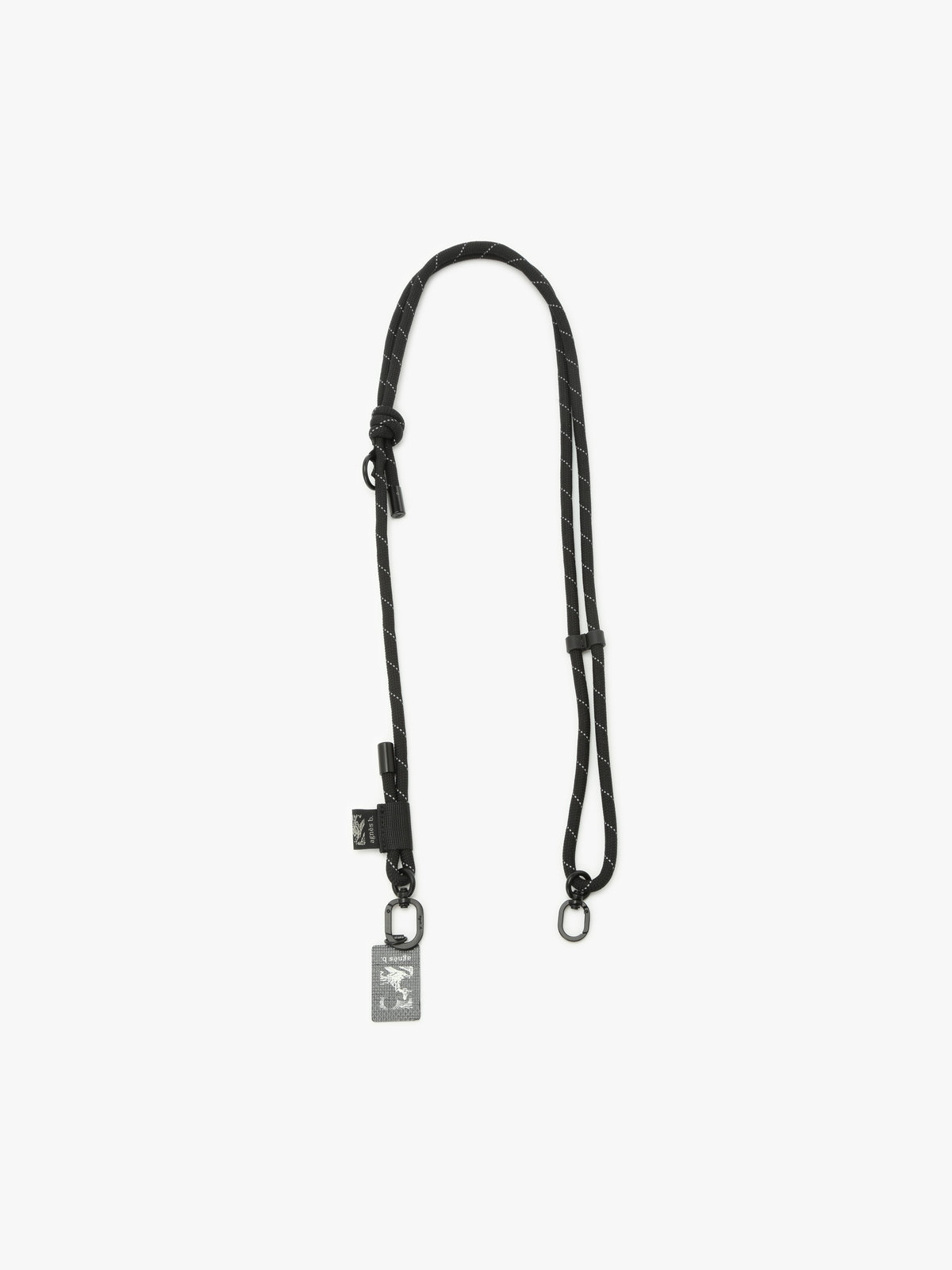 VOYAGE メンズ バッグ＆ウォレット ロング モバイルストラップ ”Trip” ZAH09-01 ブラック