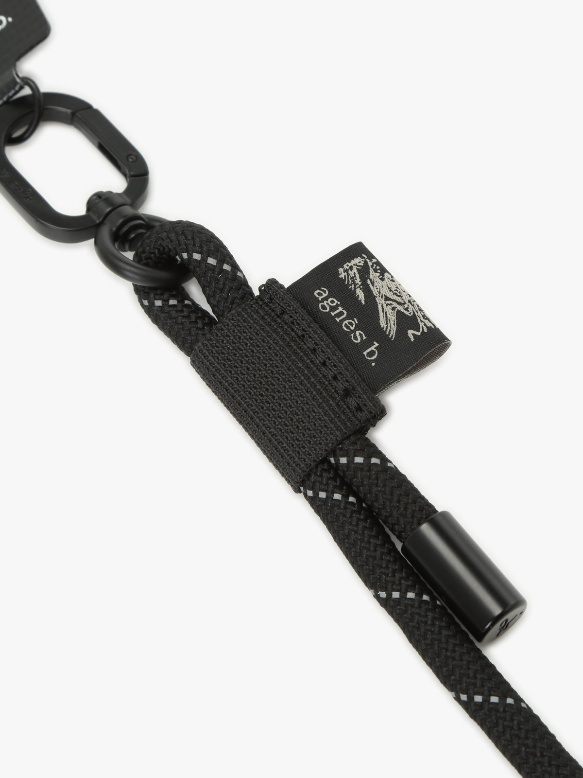 VOYAGE メンズ バッグ＆ウォレット ロング モバイルストラップ ”Trip” ZAH09-01 ブラック