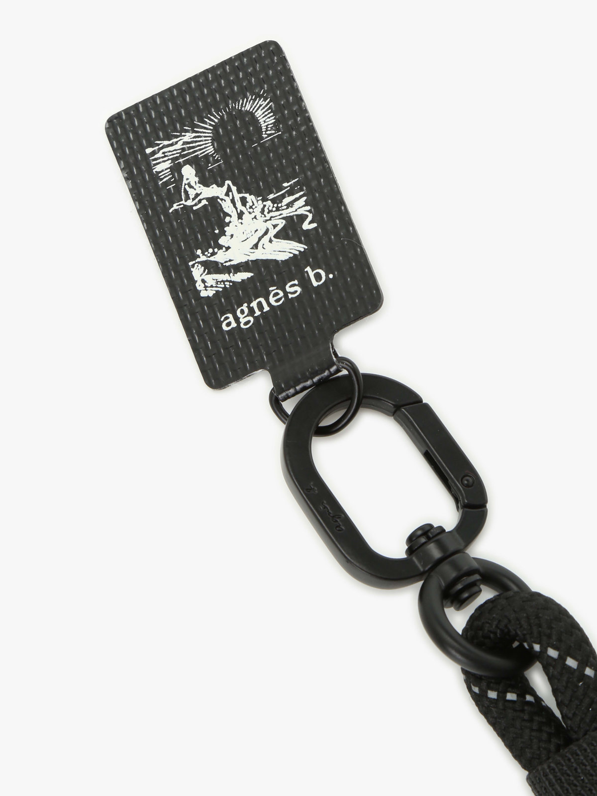 VOYAGE メンズ バッグ＆ウォレット ロング モバイルストラップ ”Trip” ZAH09-01 ブラック