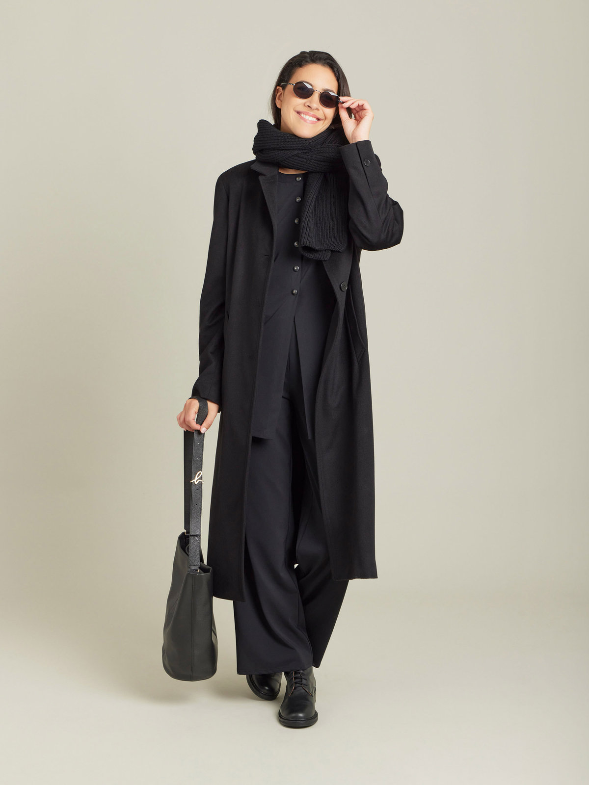 FEMME ウィメンズ JX74 CARDIGAN カーディガンプレッション ブラック