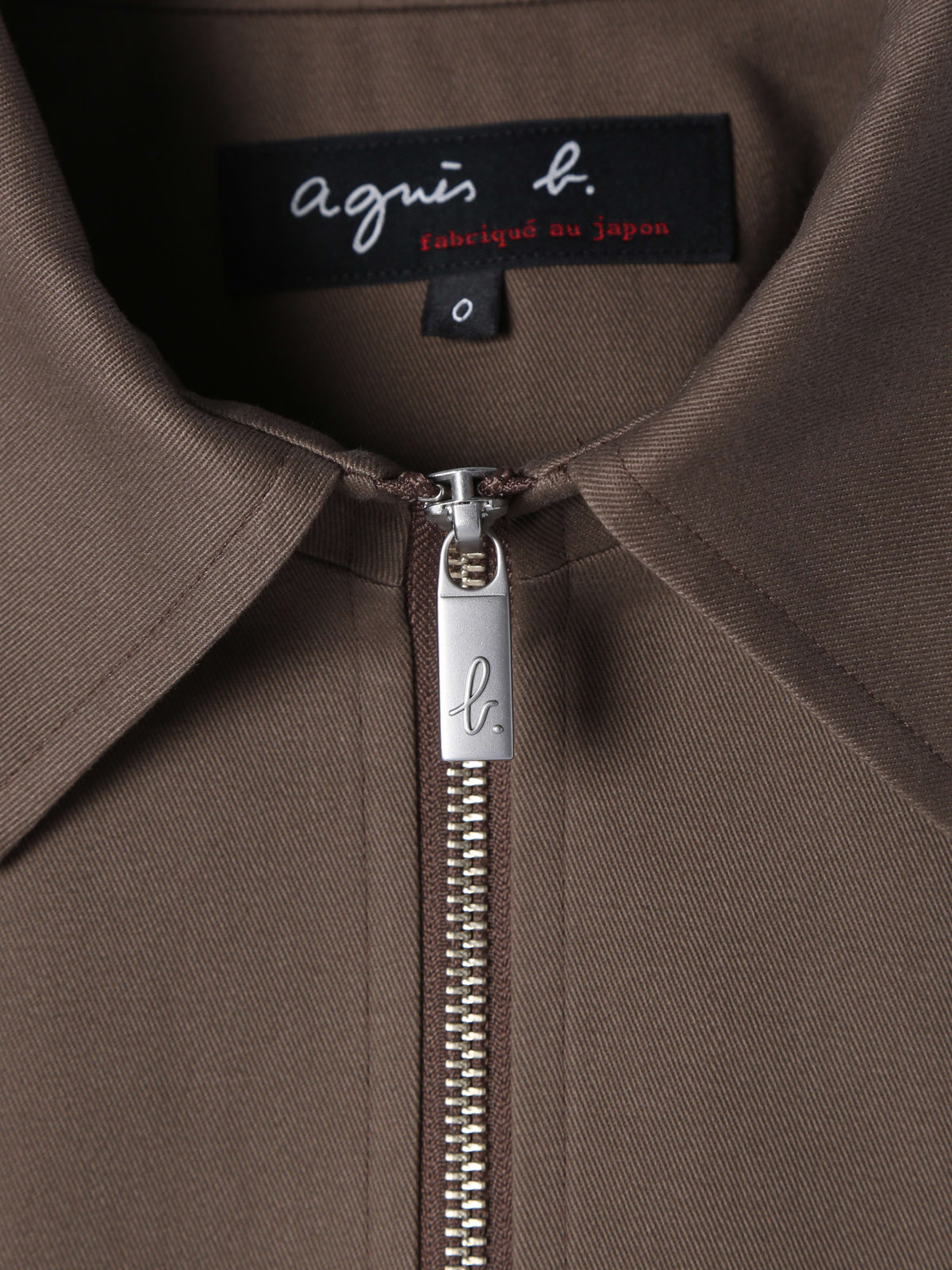 HOMME メンズ メンズ コットン 長袖 ジップアップジャケット ”Chet” グレー系その他