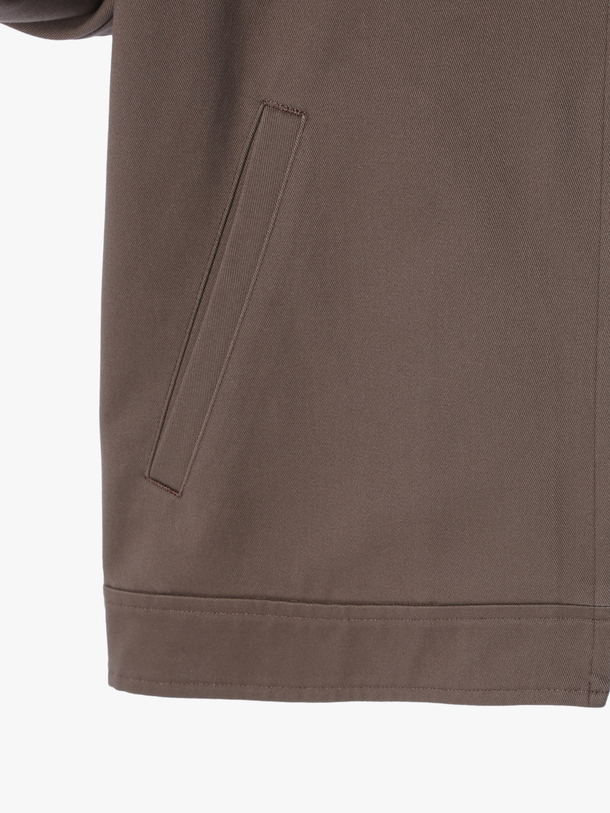 HOMME メンズ メンズ コットン 長袖 ジップアップジャケット ”Chet” グレー系その他