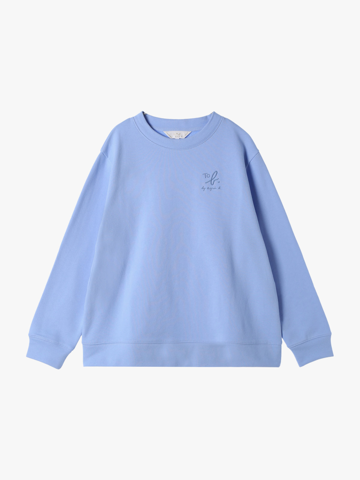 To b. by agnès b. 【Outlet】ロゴボーイズスウェット ブルー