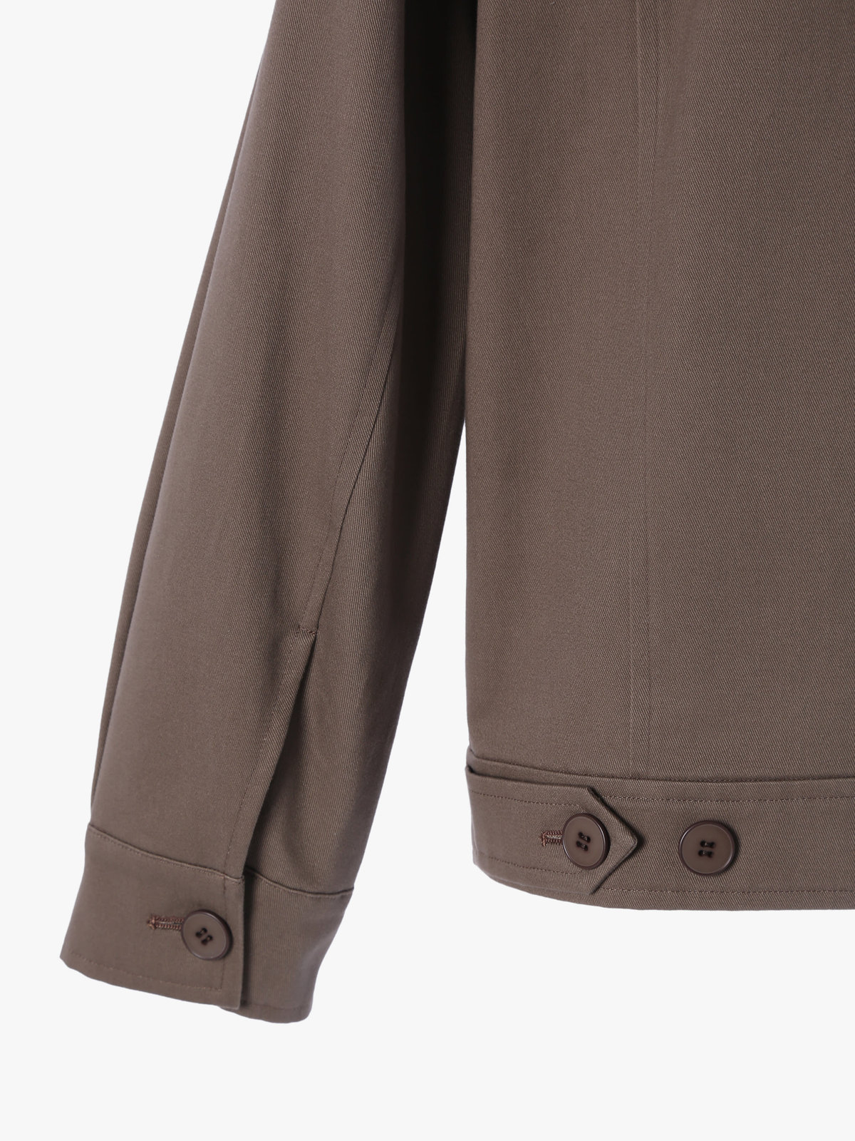 HOMME メンズ メンズ コットン 長袖 ジップアップジャケット ”Chet” グレー系その他