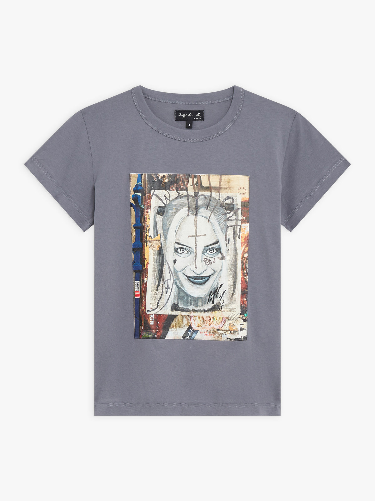 FEMME ウィメンズ SEV1 TS BRANDO アーティストTシャツ LT66 Art グレー