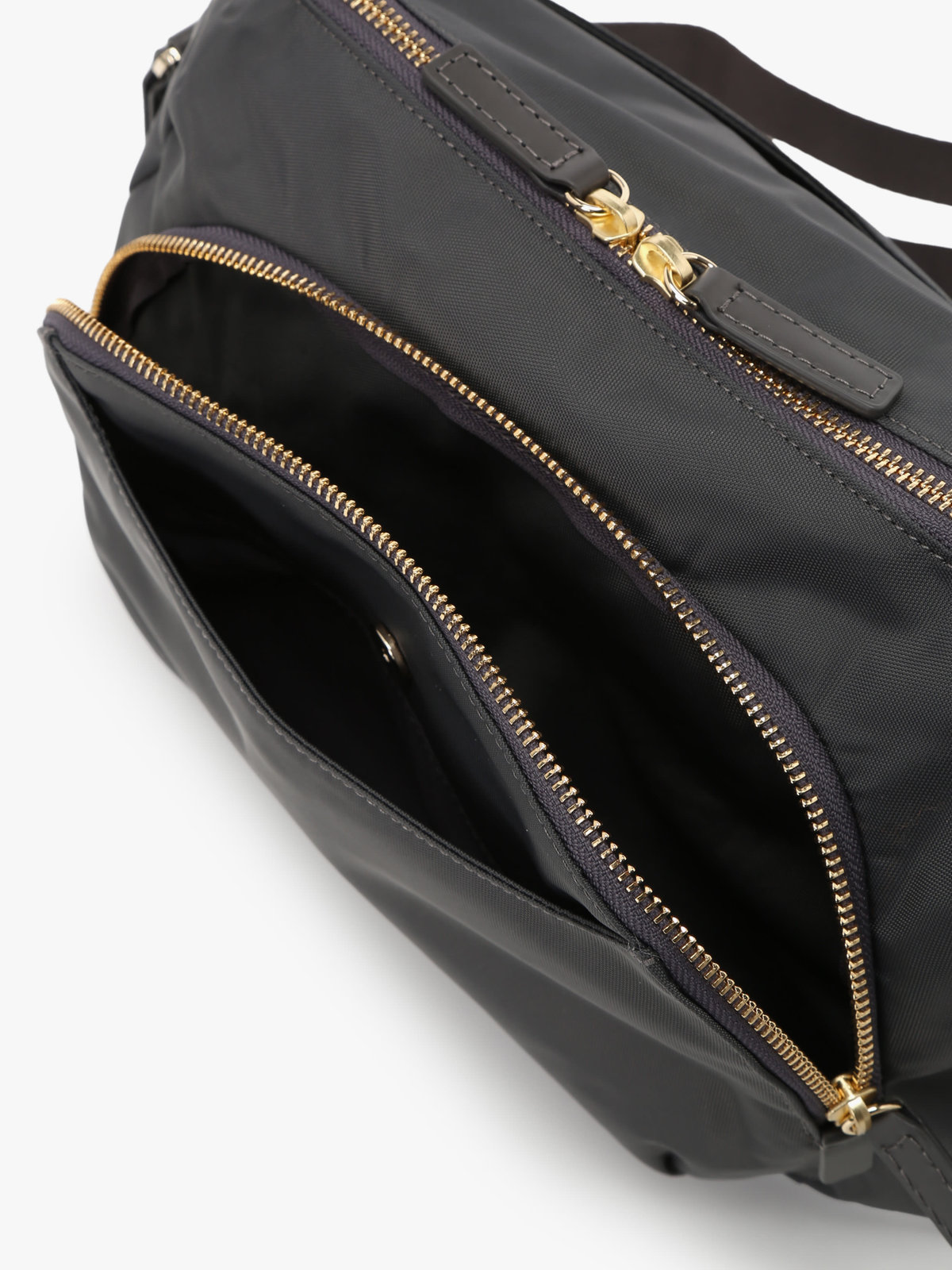 VOYAGE ウィメンズ バッグ＆ウォレット ナイロンショルダーバッグ ”Maron” FT03A-05 グレー