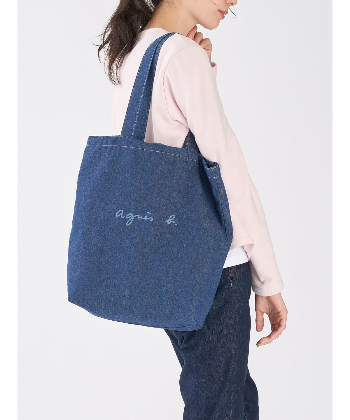 VOYAGE ウィメンズ バッグ＆ウォレット デニム 2way トートバッグ "Paulette" YAS18A-01 ブルー