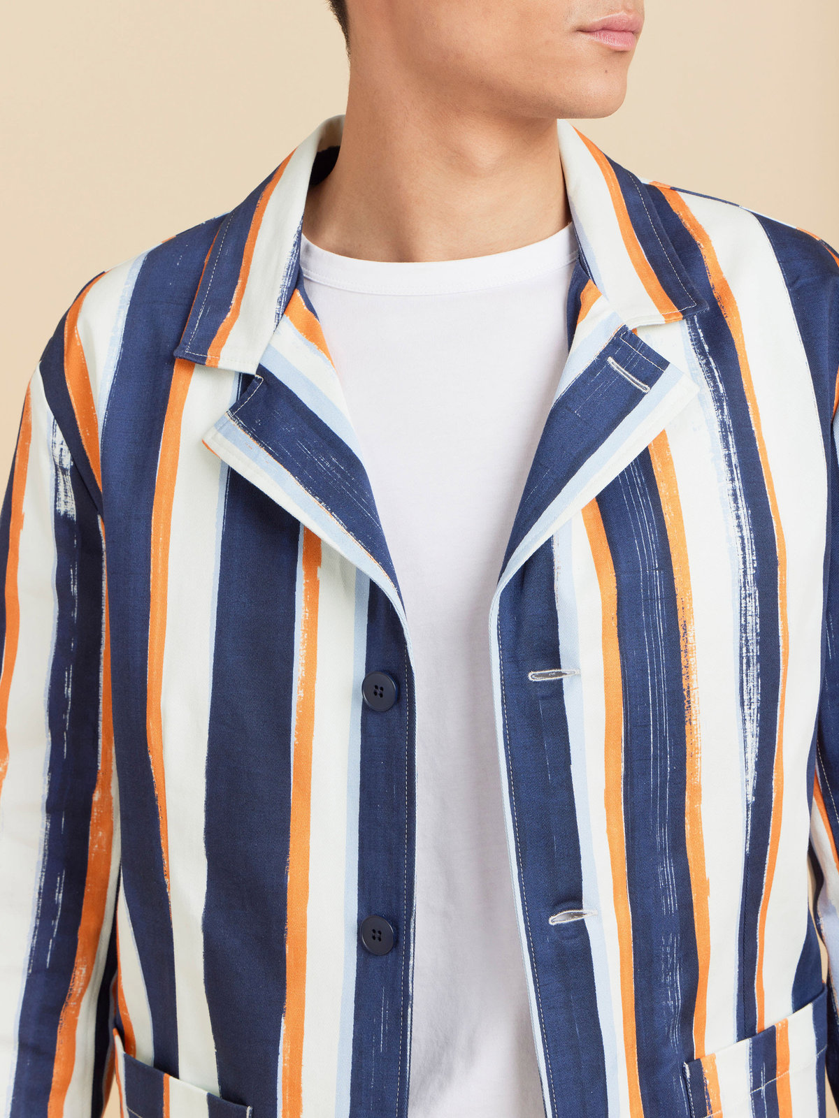 HOMME メンズ 【Outlet】RD44 VESTE ジャケット ネイビー