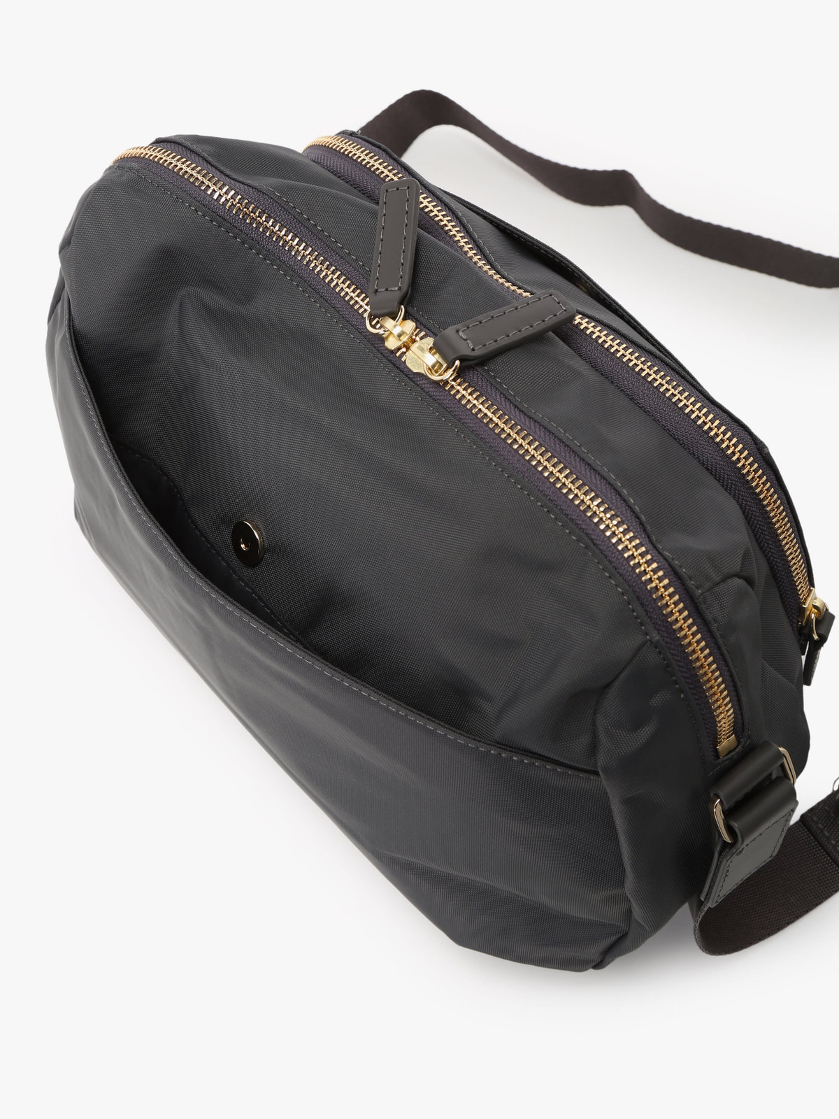 VOYAGE ウィメンズ バッグ＆ウォレット ナイロンショルダーバッグ ”Maron” FT03A-05 グレー