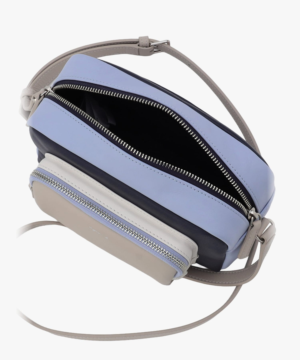 VOYAGE ウィメンズ バッグ＆ウォレット レザー ショルダーバッグ "Angele" NS14Gー02 ネイビー