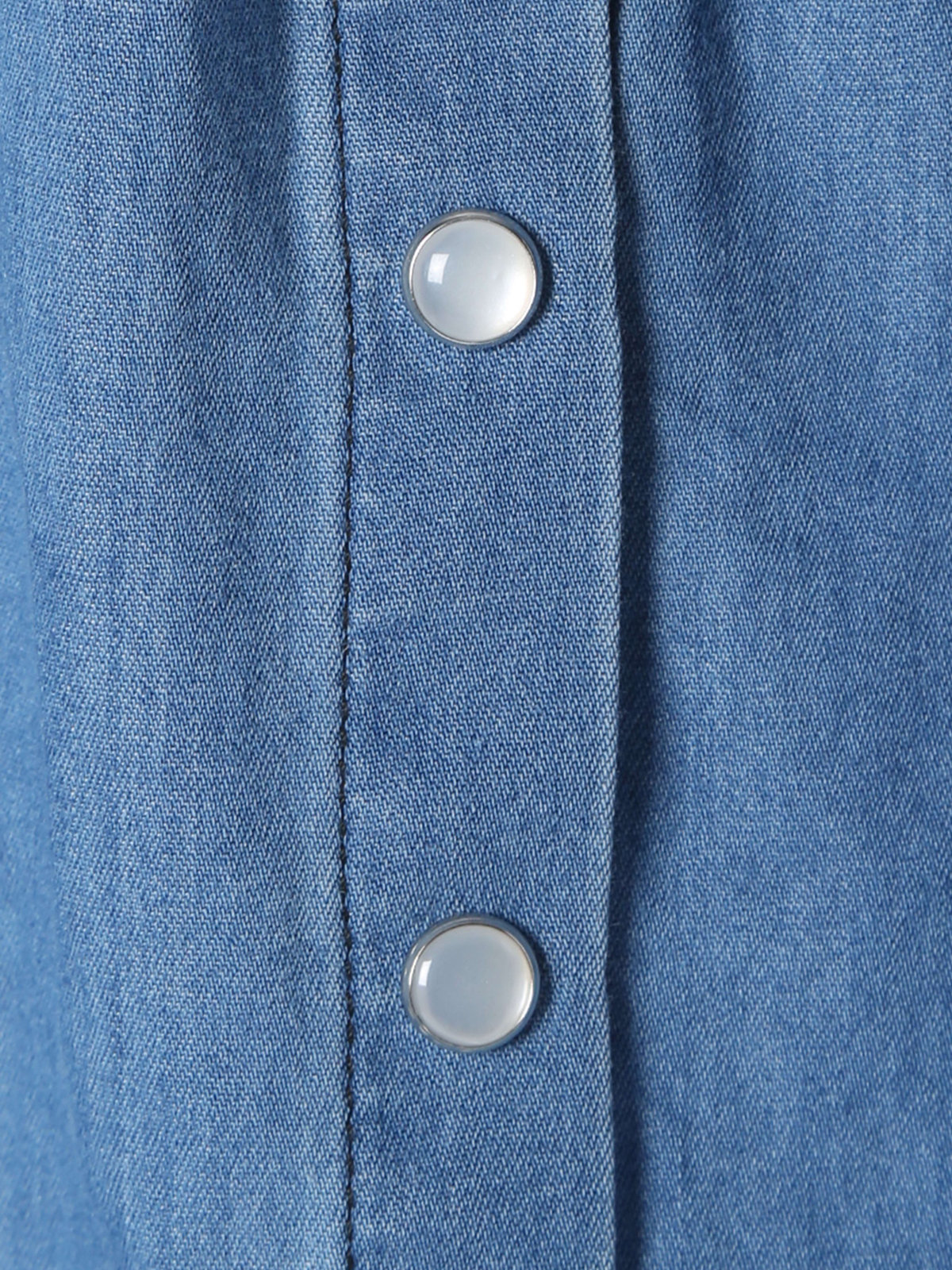 ENFANT ベビー TN45 L ROBE ベビー ワンピースプレッション ブルー