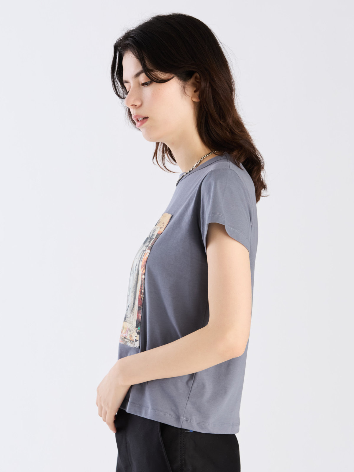 FEMME ウィメンズ SEV1 TS BRANDO アーティストTシャツ LT66 Art グレー
