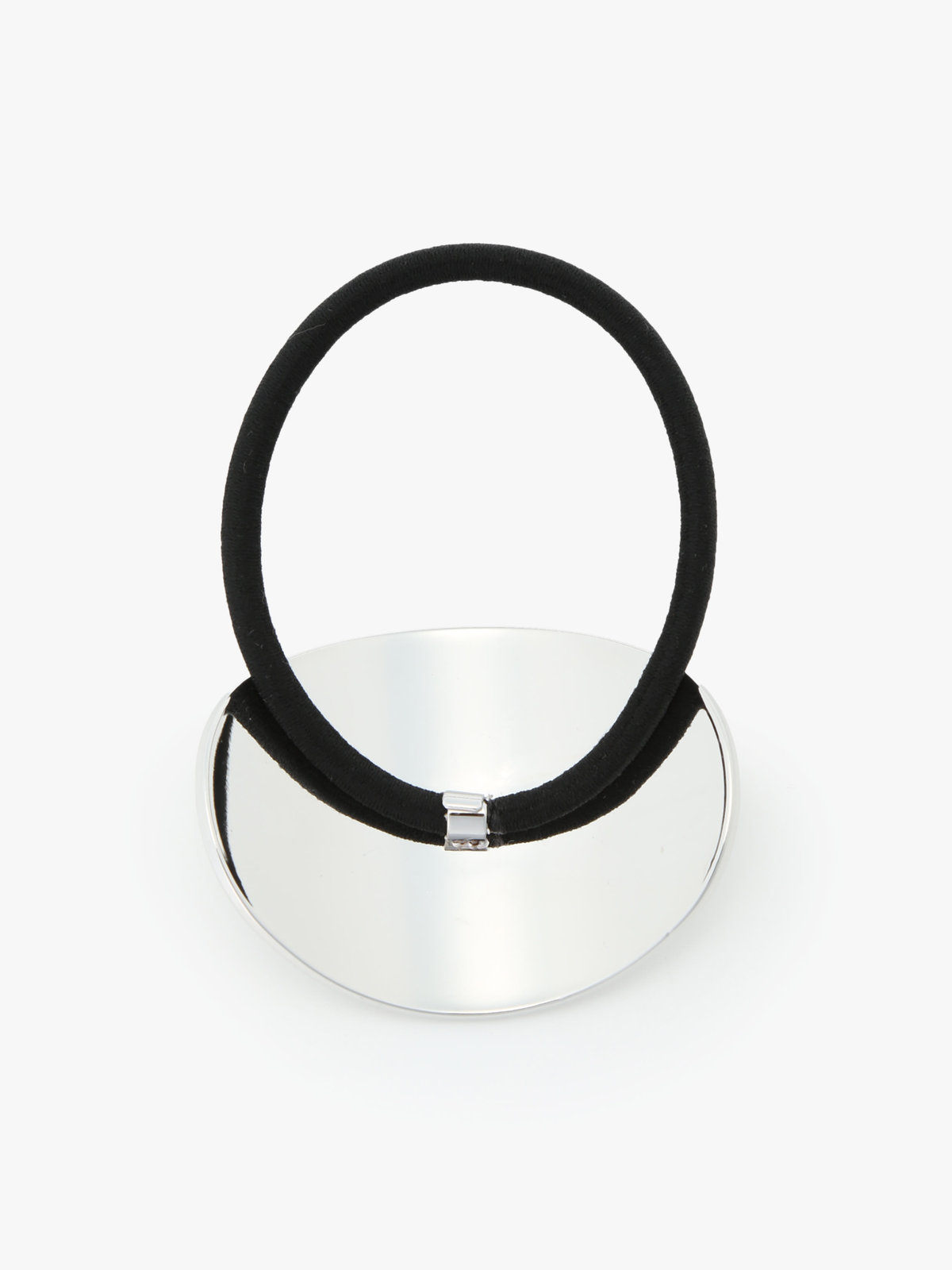 To b. by agnès b. メタルカーブ ヘアタイ シルバー