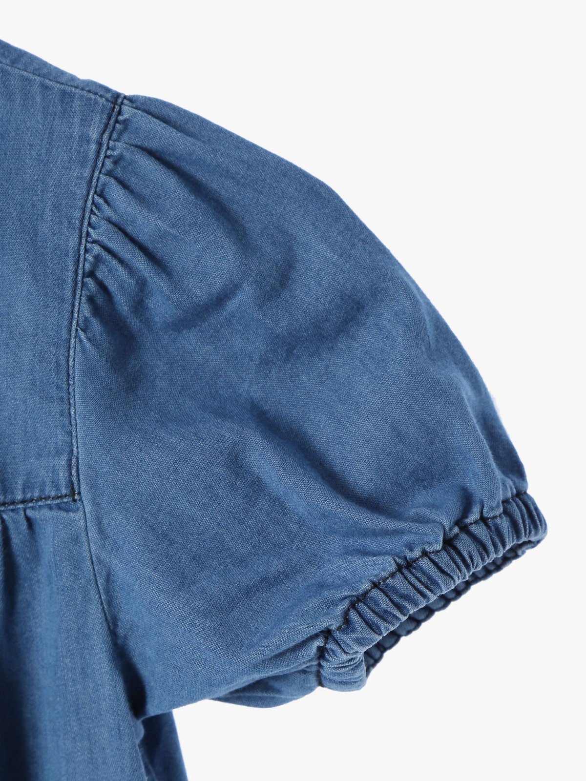 ENFANT ベビー TN45 L ROBE ベビー ワンピースプレッション ブルー