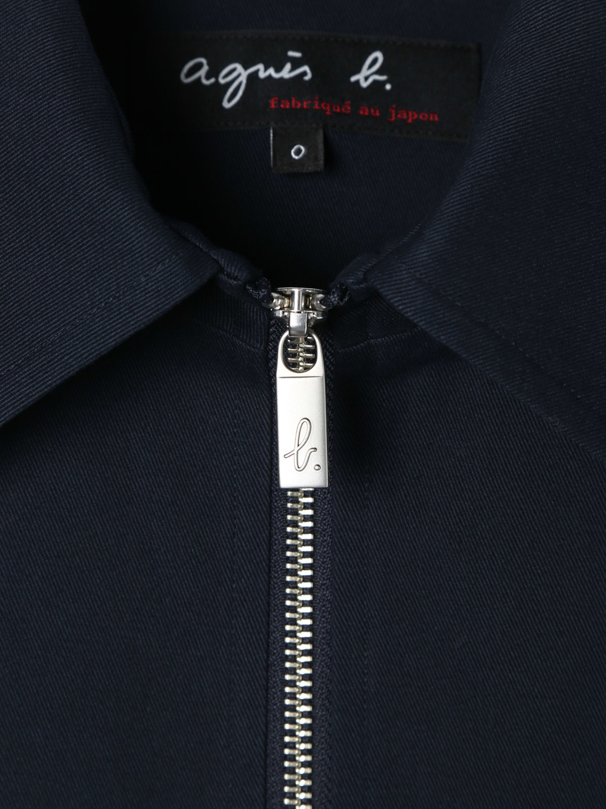 HOMME メンズ メンズ コットン 長袖 ジップアップジャケット ”Chet” ブルー系その他