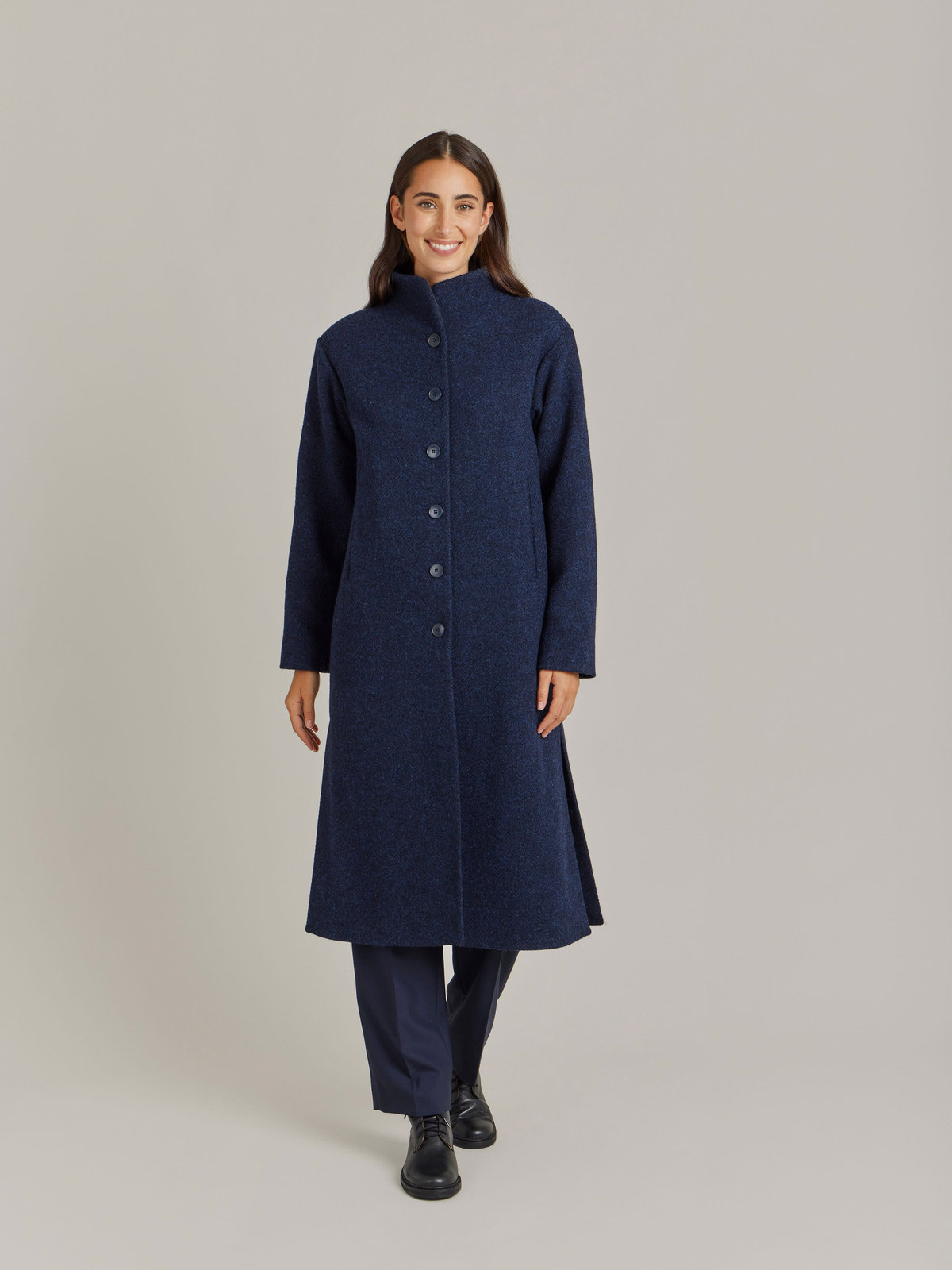 FEMME ウィメンズ 【Outlet】TM58 MANTEAU コート ネイビー