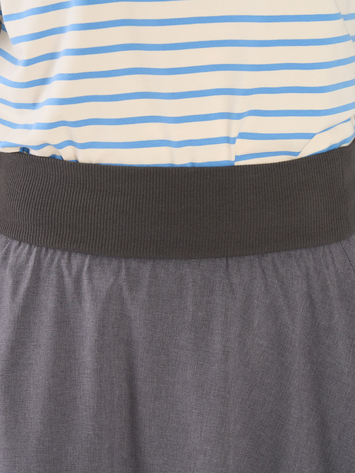 To b. by agnès b. フレアスカート グレー