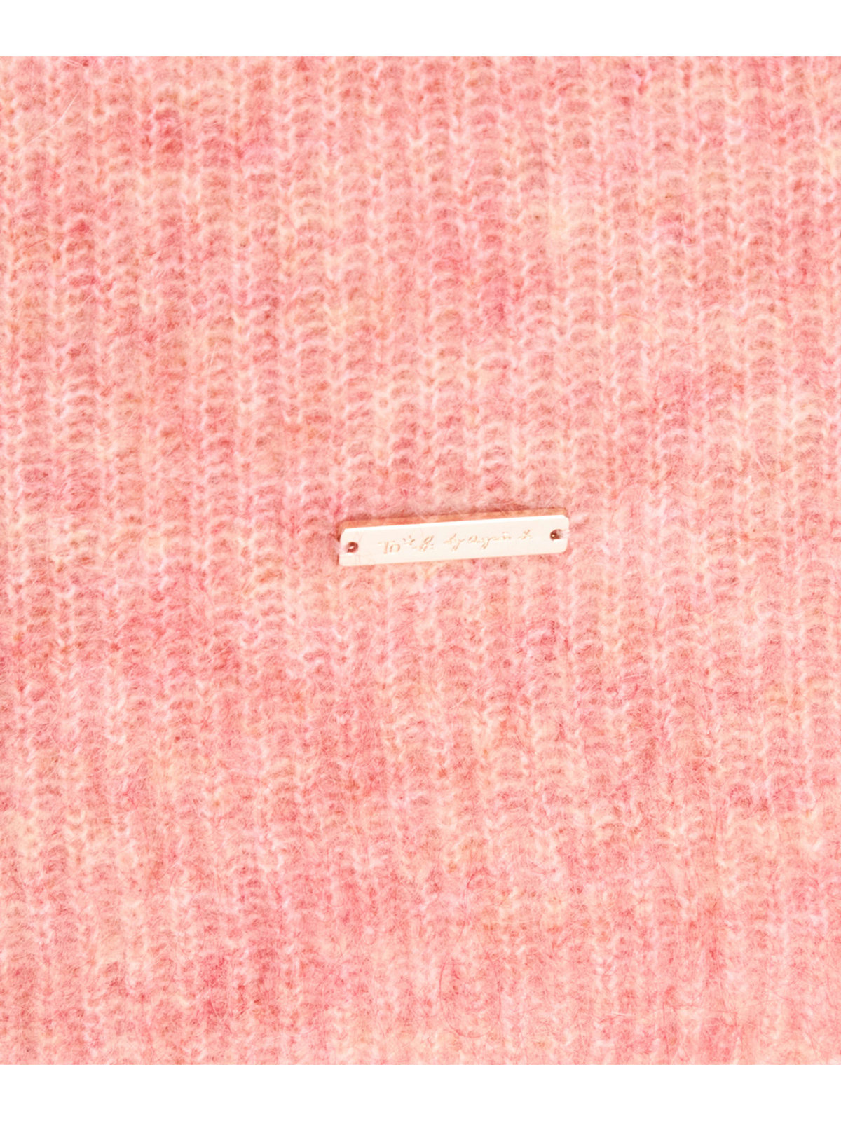 To b. by agnès b. 【Outlet】メランジニット ピンク