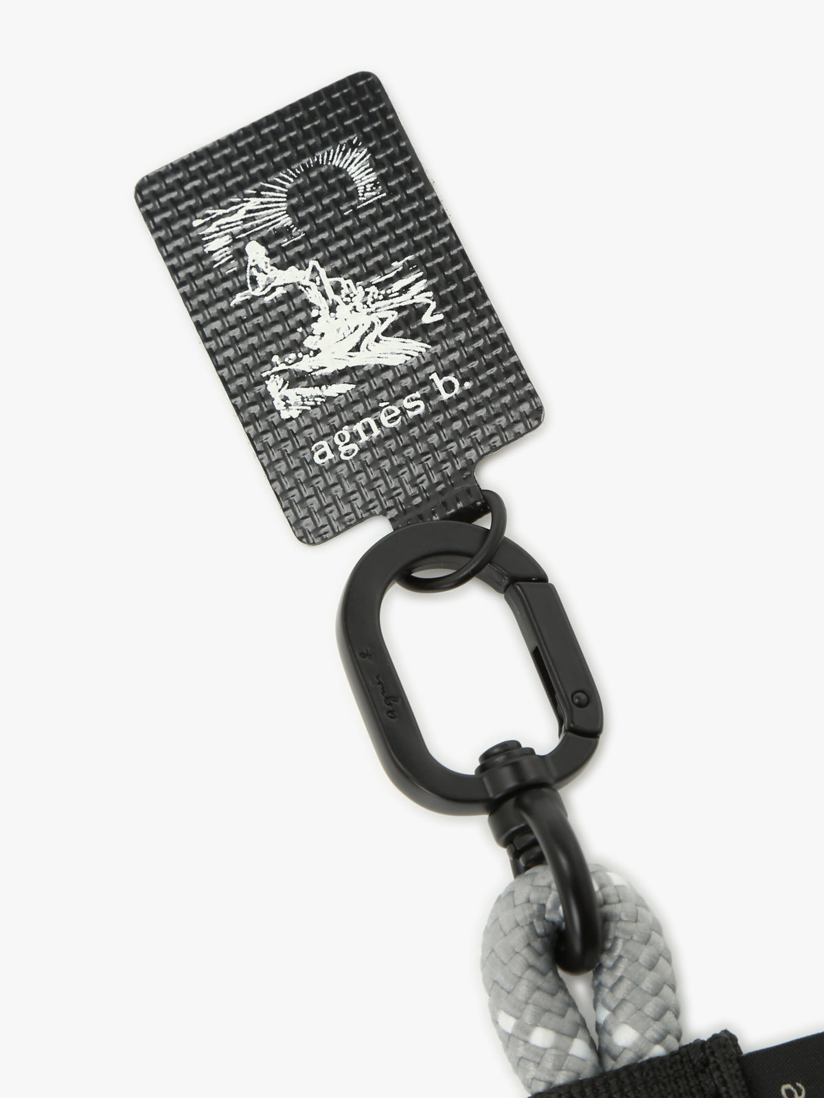 VOYAGE メンズ バッグ＆ウォレット ロング モバイルストラップ ”Trip” ZAH09-01 グレー