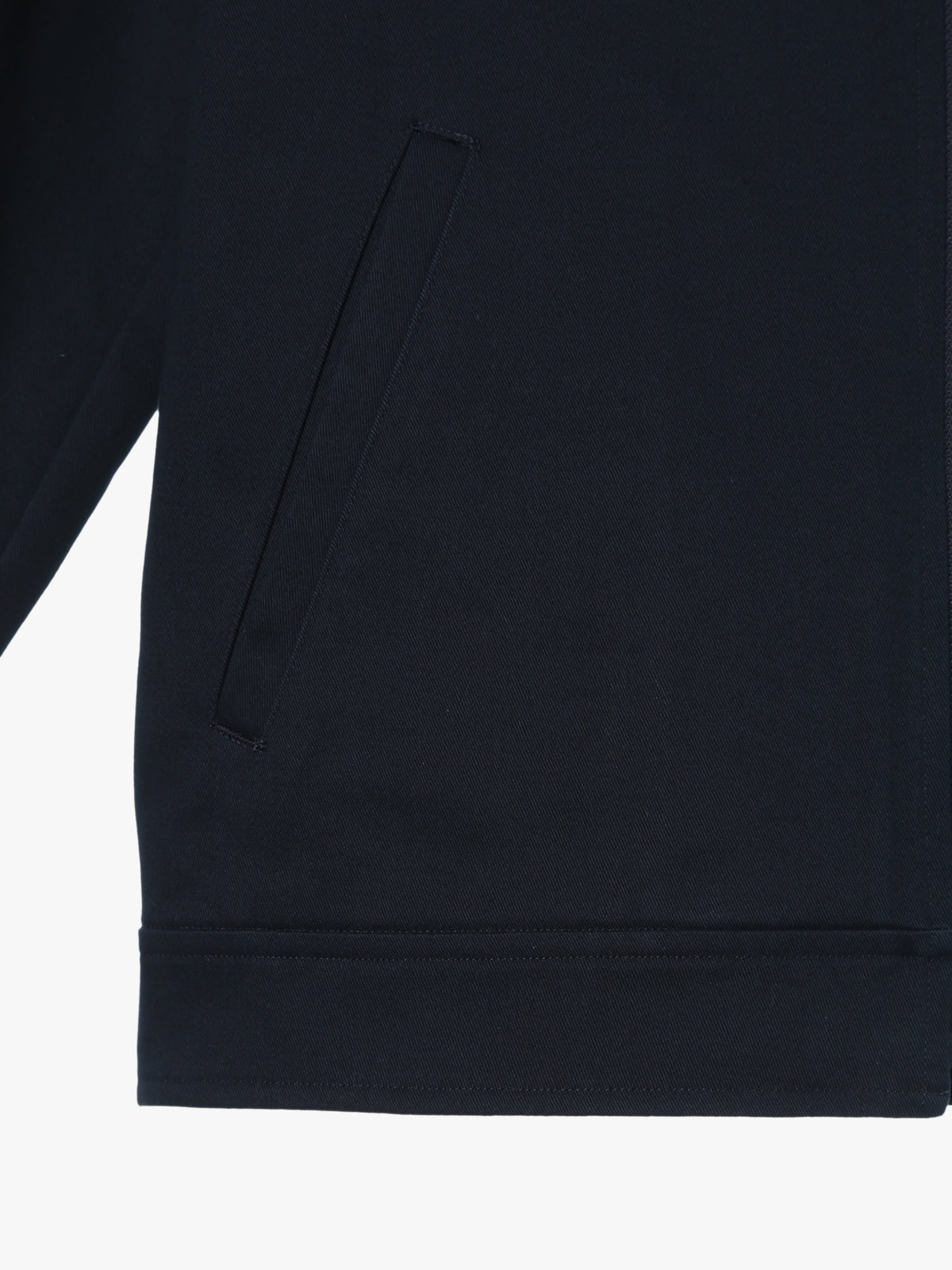 HOMME メンズ メンズ コットン 長袖 ジップアップジャケット ”Chet” ブルー系その他