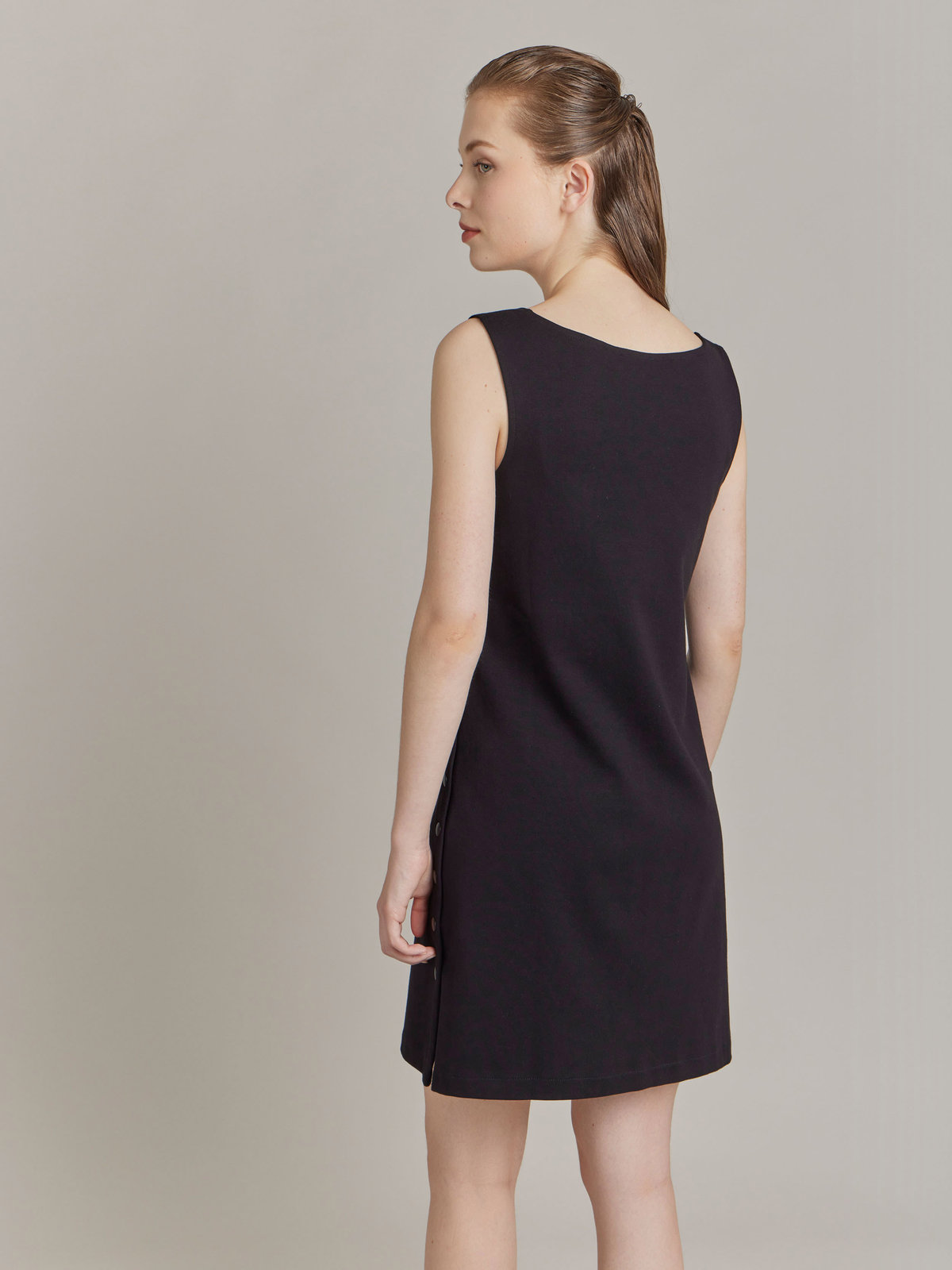 FEMME ウィメンズ 【Outlet】J617 ROBE ワンピースプレッション ブラック