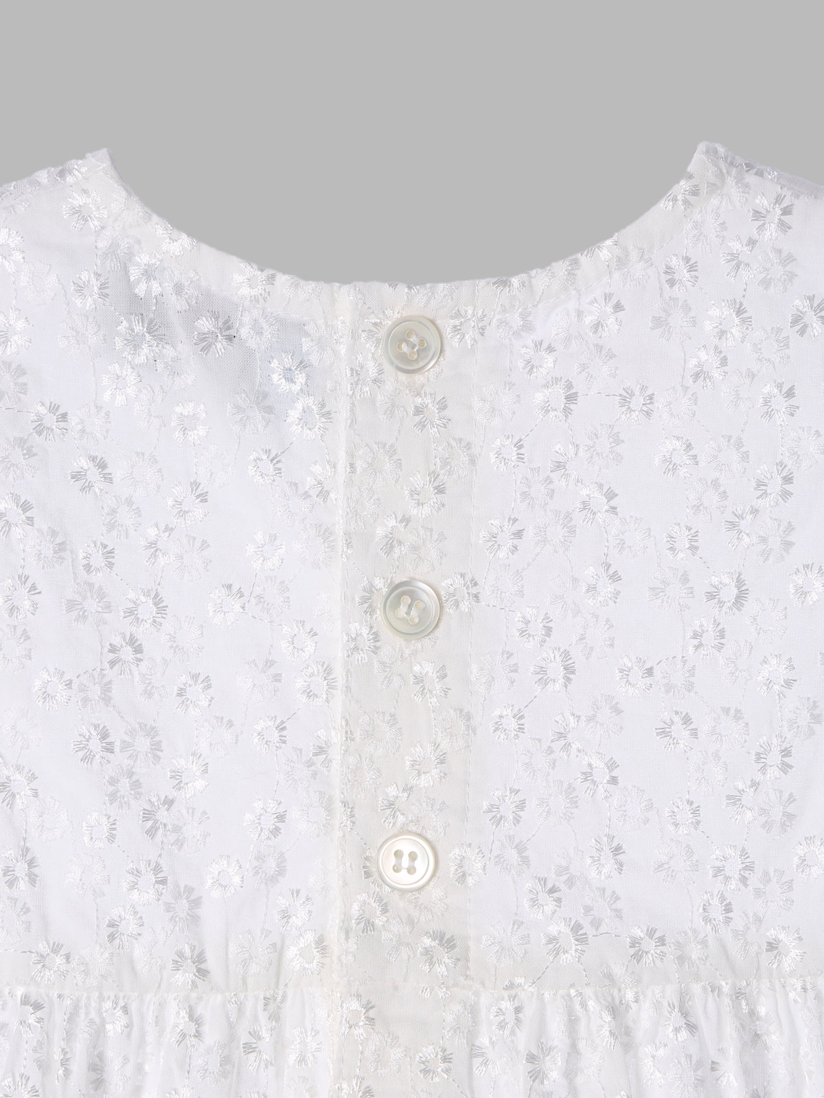 ENFANT ベビー TW11 L ROBE BLOOMER ベビー ワンピースブルマ ホワイト