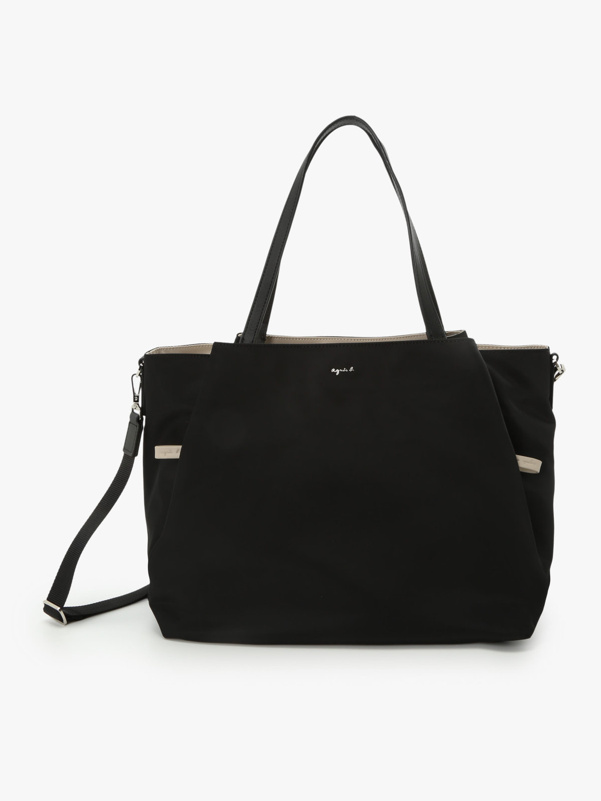 VOYAGE ウィメンズ バッグ＆ウォレット ナイロン ラージ トートバッグ OAS14-01 ブラック