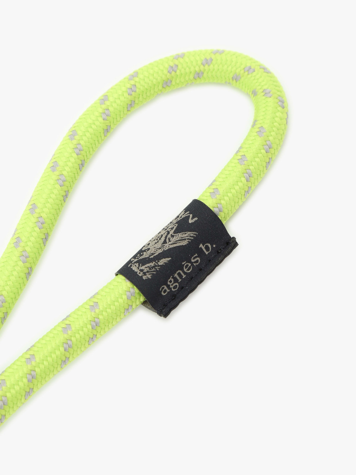 VOYAGE メンズ バッグ＆ウォレット ショート モバイルストラップ ”Trip” ZAH09-02 ブラック×イエロー