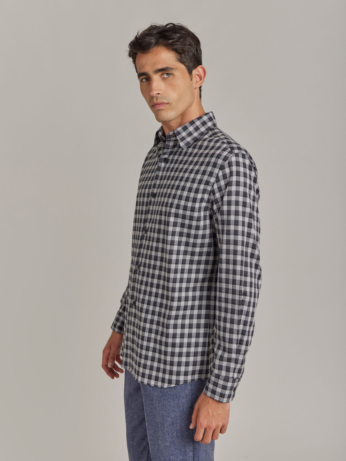 HOMME メンズ 【Outlet】CAU5 CHEMISE シャツ グレー