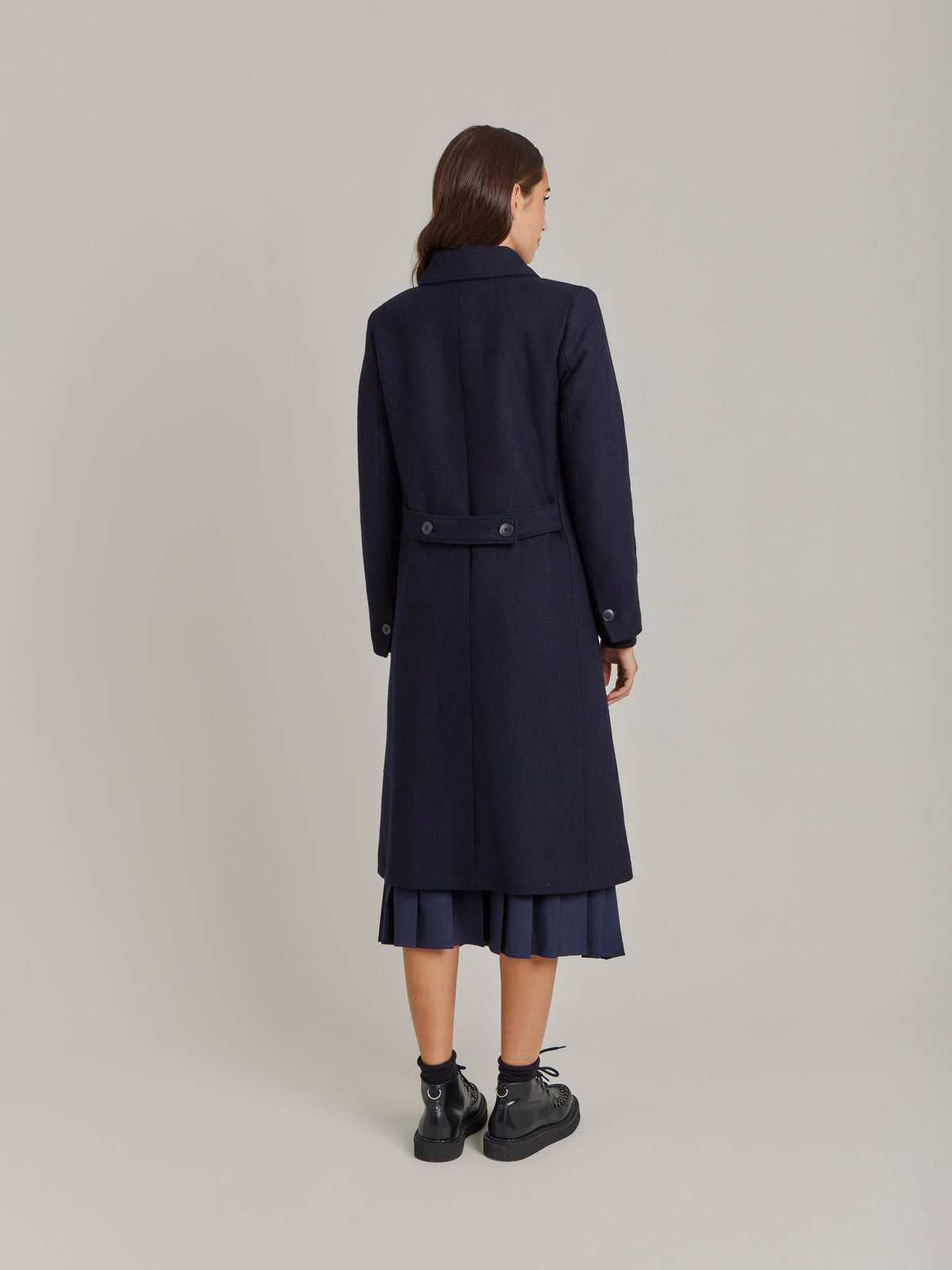 FEMME ウィメンズ 【Outlet】TU74 MANTEAU コート ブルー系その他