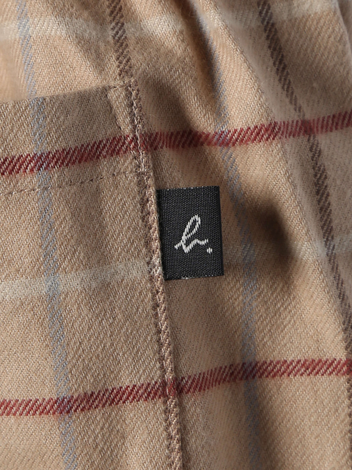 ENFANT ベビー 【Outlet】ベビーチェック コットン フレア ワンピース ベージュ