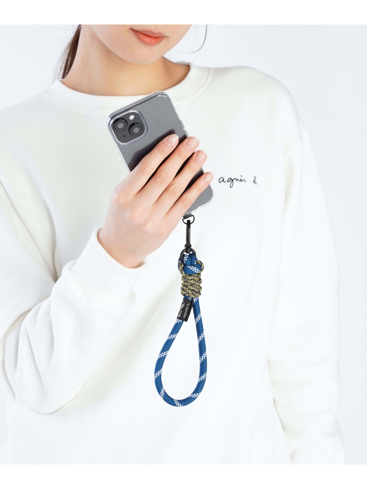 VOYAGE メンズ バッグ＆ウォレット ショート モバイルストラップ ”Trip” ZAH09-02 ブルー系その他