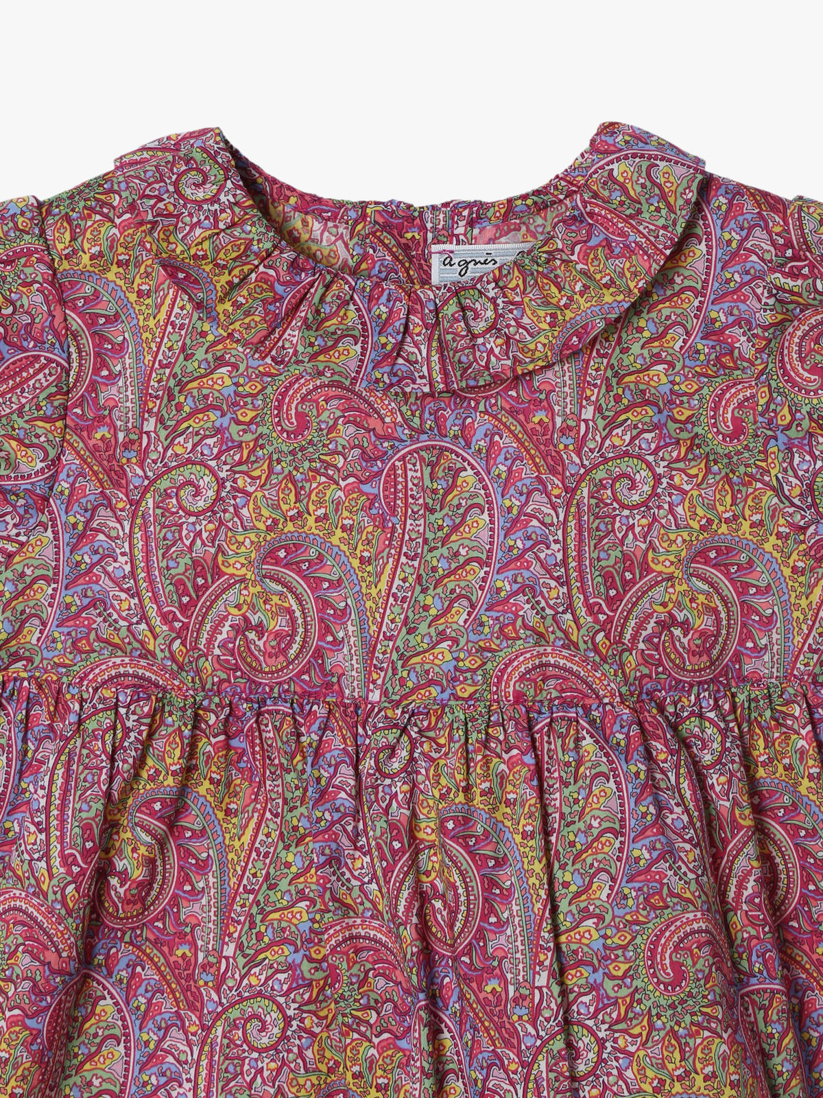 ENFANT ベビー ベビー リバティプリント コットン ワンピース&ブルマ セット ピンク