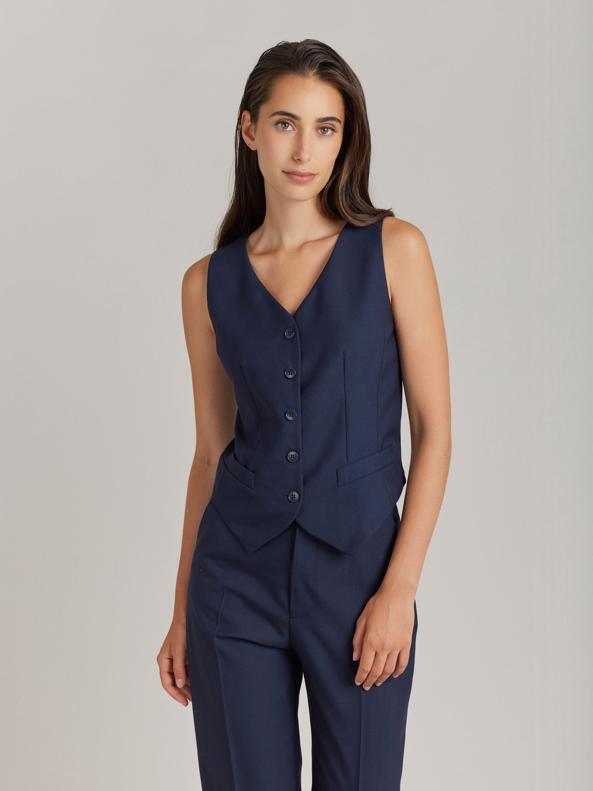 FEMME ウィメンズ 【Outlet】US55 GILET ジレ ネイビー