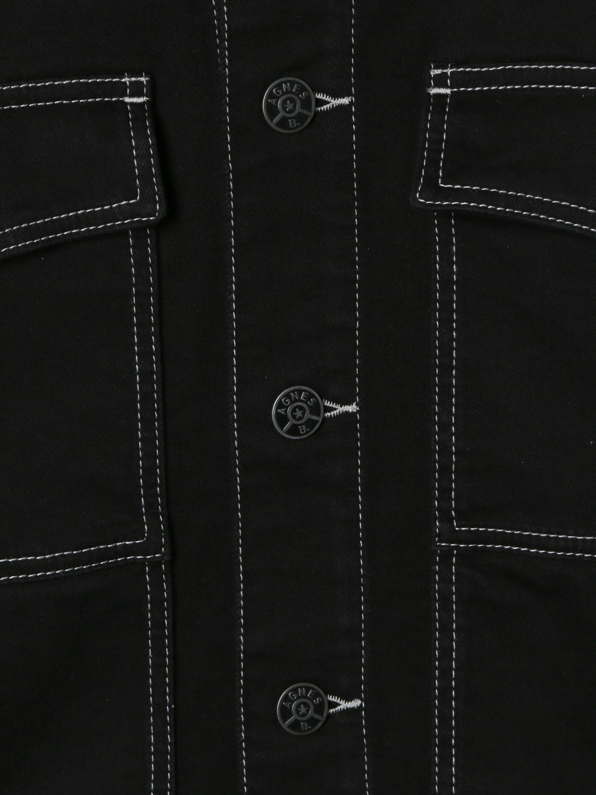 HOMME メンズ メンズ デニム ジャケット ”Ixone” ブラック