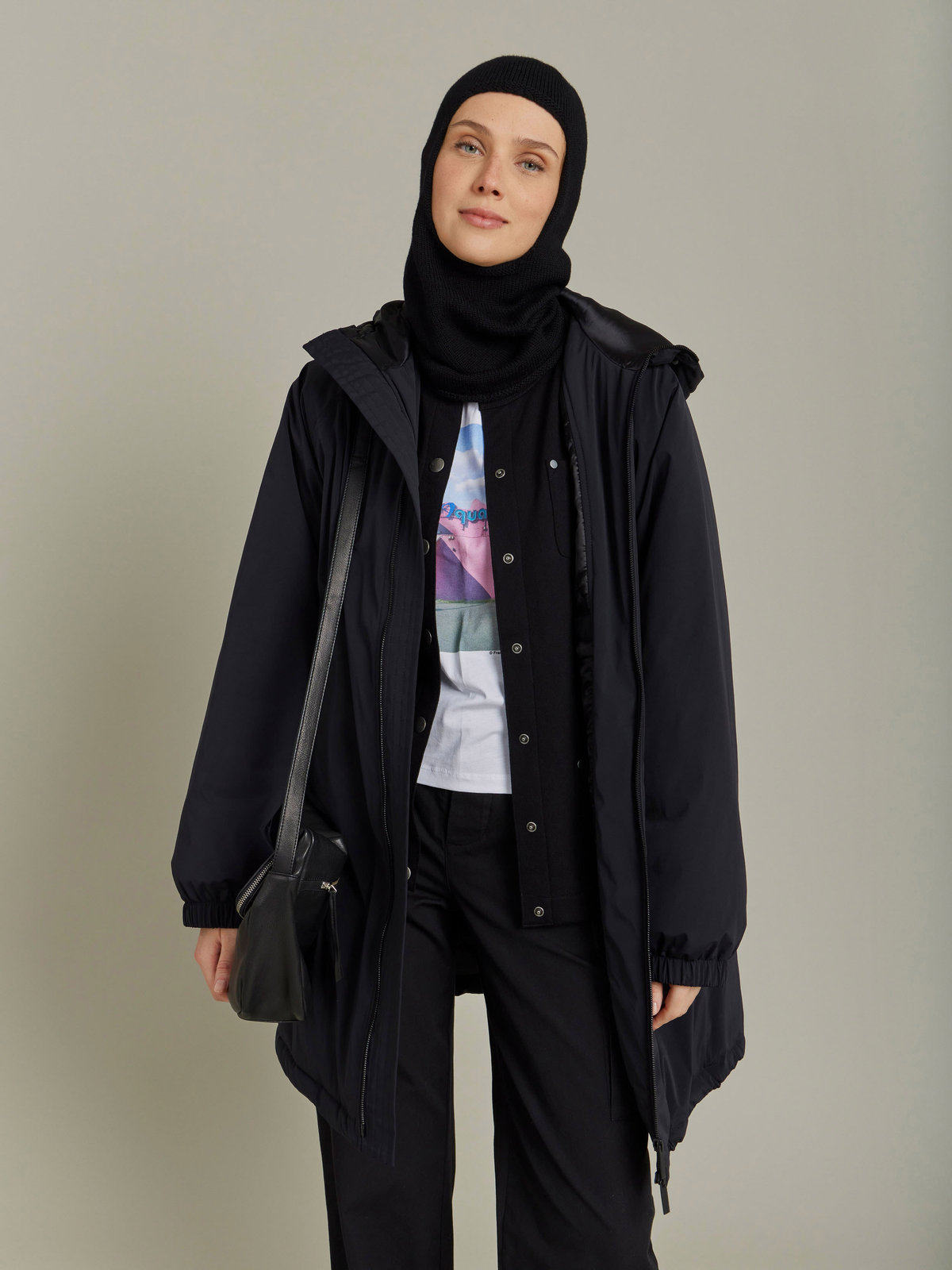 FEMME ウィメンズ プリント コットン 半袖 アーティスト Tシャツ "Francois Prost" ホワイト