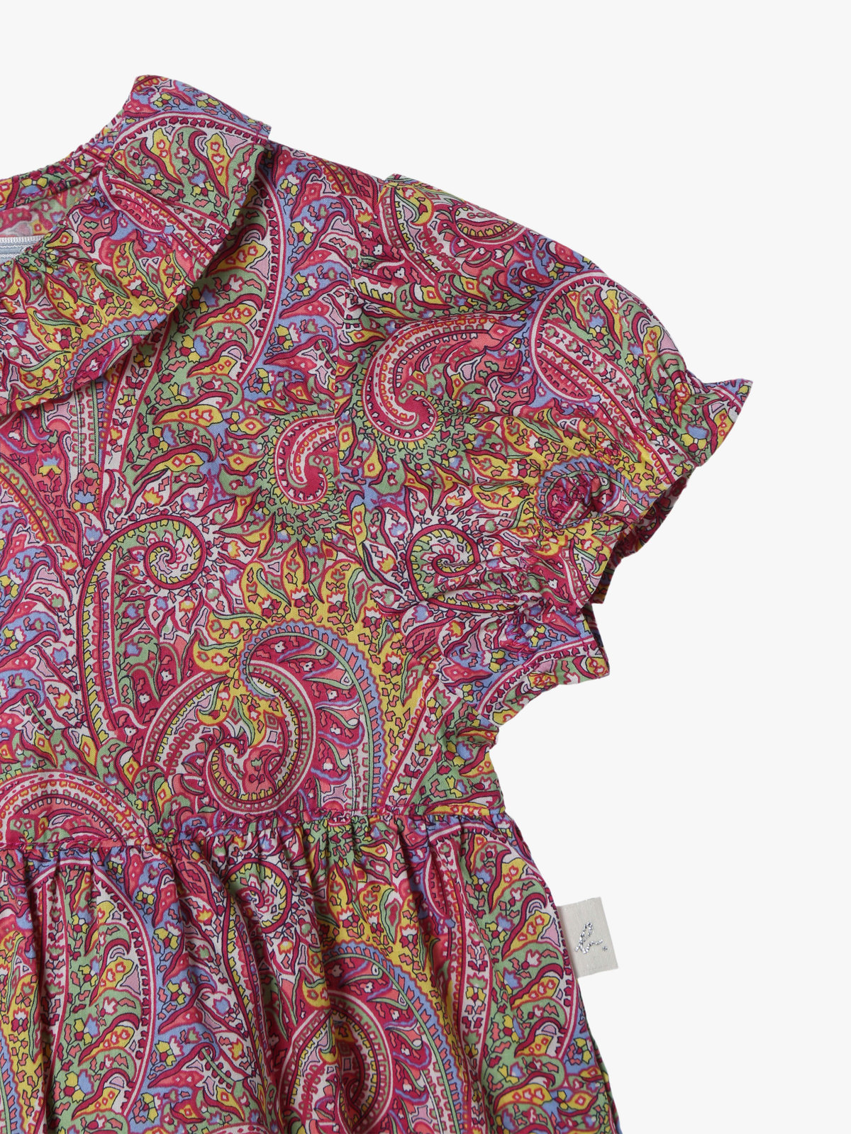 ENFANT ベビー ベビー リバティプリント コットン ワンピース&ブルマ セット ピンク