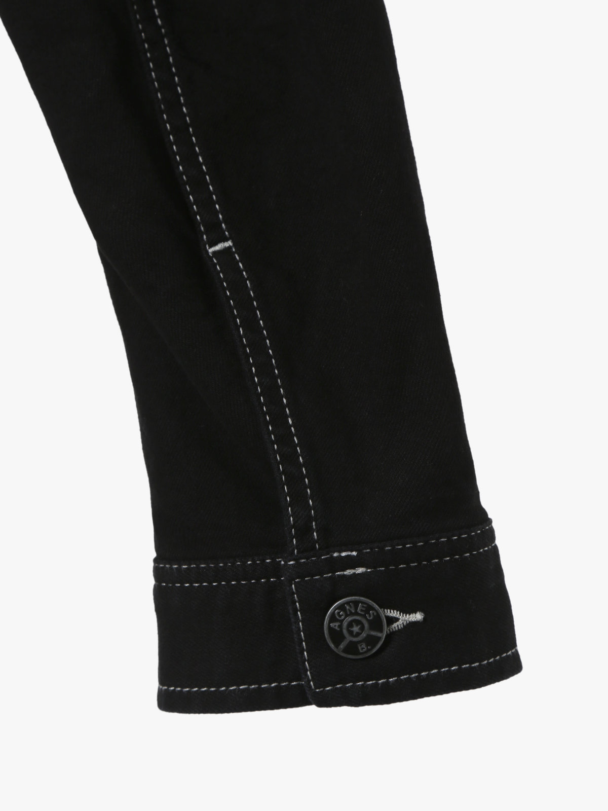 HOMME メンズ メンズ デニム ジャケット ”Ixone” ブラック