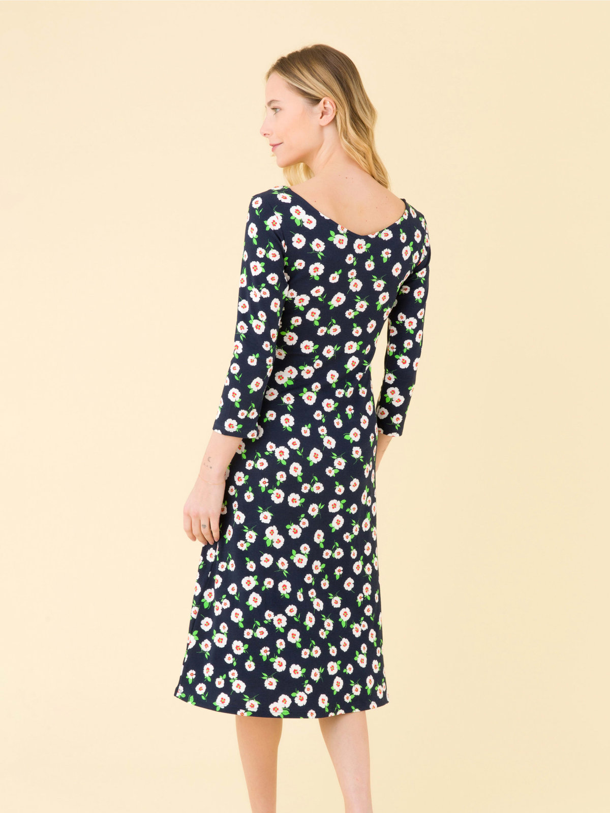FEMME ウィメンズ  JID2 ROBE ワンピース ネイビー
